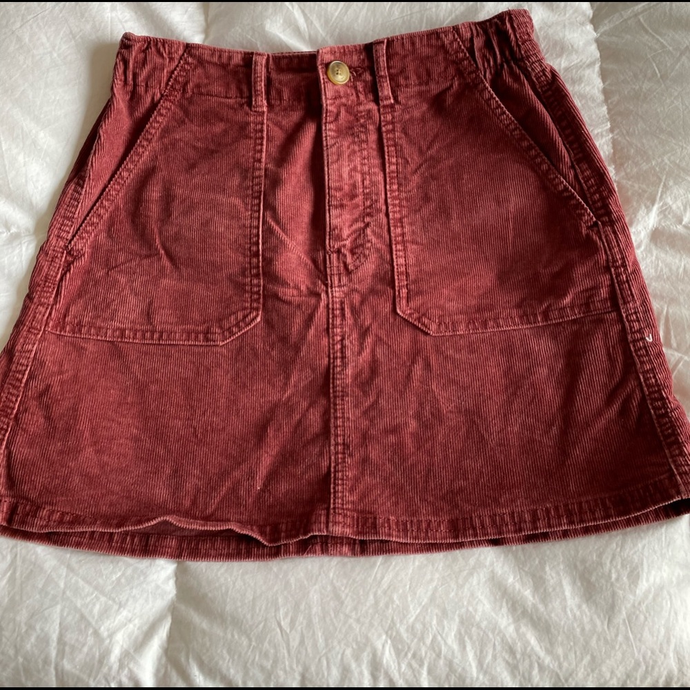 AE Corduroy Mini Skirt